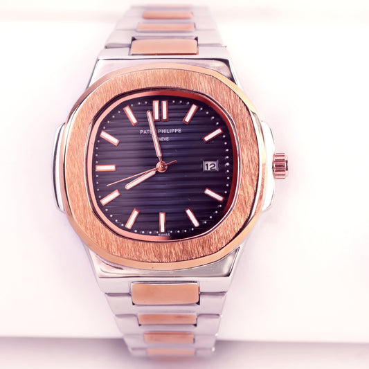 Patek Philippe Nautilus – Rose Gold & Steel Luxury Timepiece