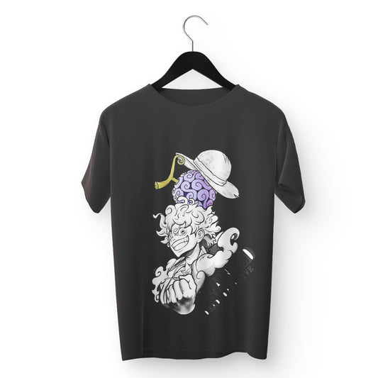 Gear 5 “Wanted” Oversized Anime T-Shirt