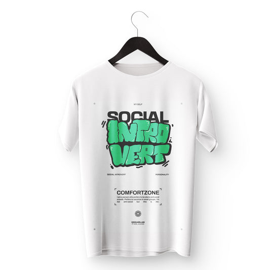 Social Introvert Oversized T-Shirt