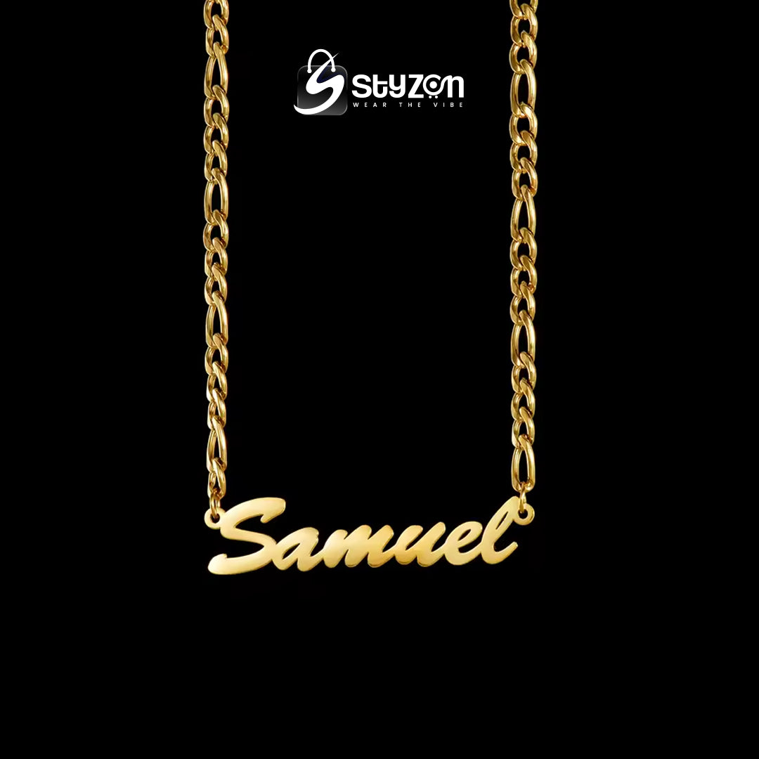 Custom Gold Plated Name Necklace