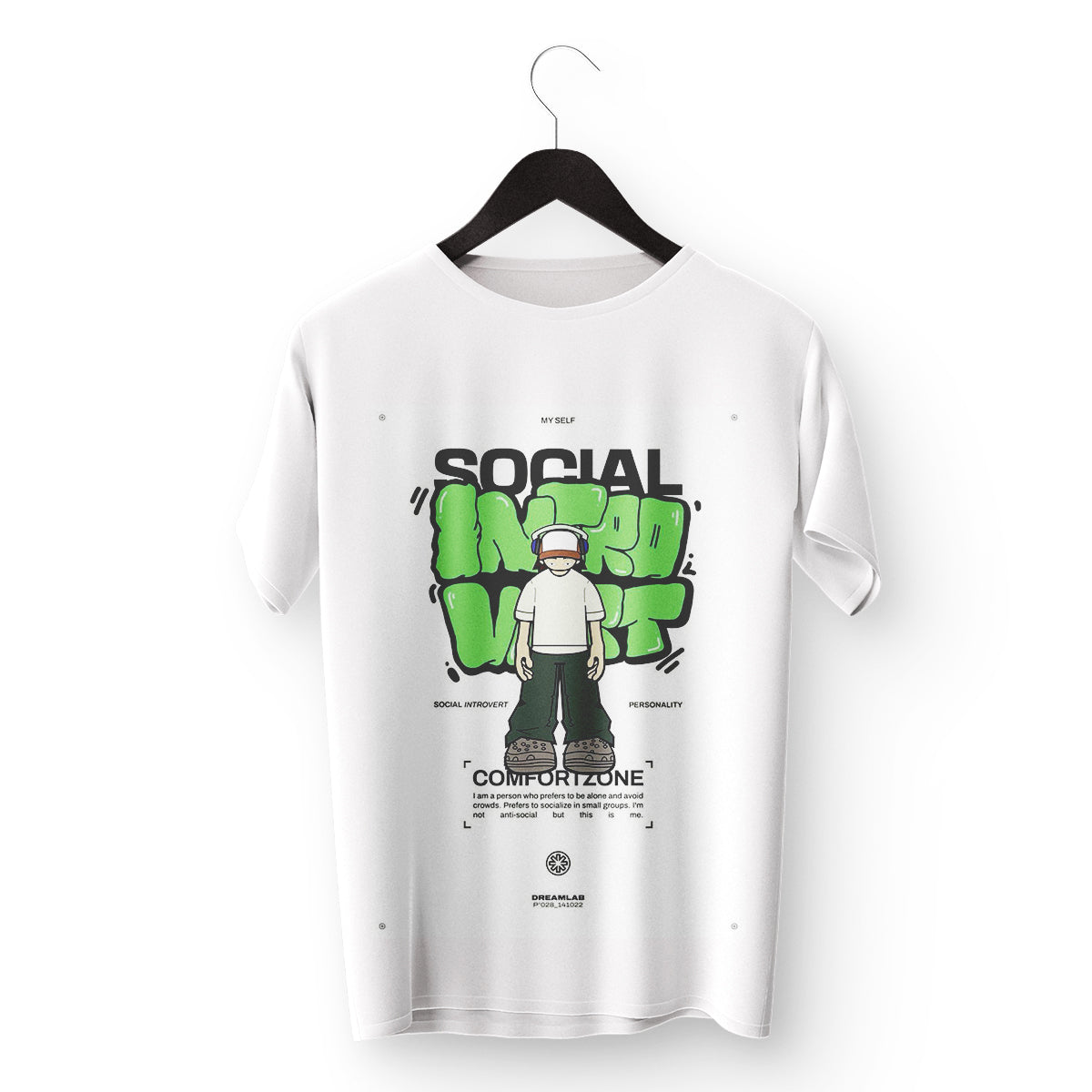 Social Introvert Oversized T-Shirt